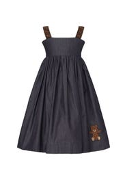 Kids Logo Denim Dress by Fendi Kids
