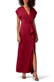 Short Sleeve Slip Gown by Harlyn