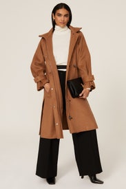 Drawstring Wool Coat by Jason Wu x RTR