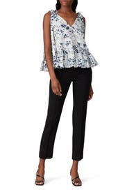 Blurred Magnolia Top by Jason Wu