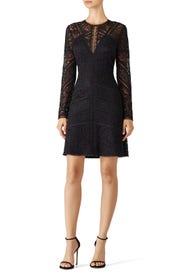 Laced Black Dress by The Kooples