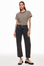 501 90's Black Ankle Straight Leg Jeans by Levi's