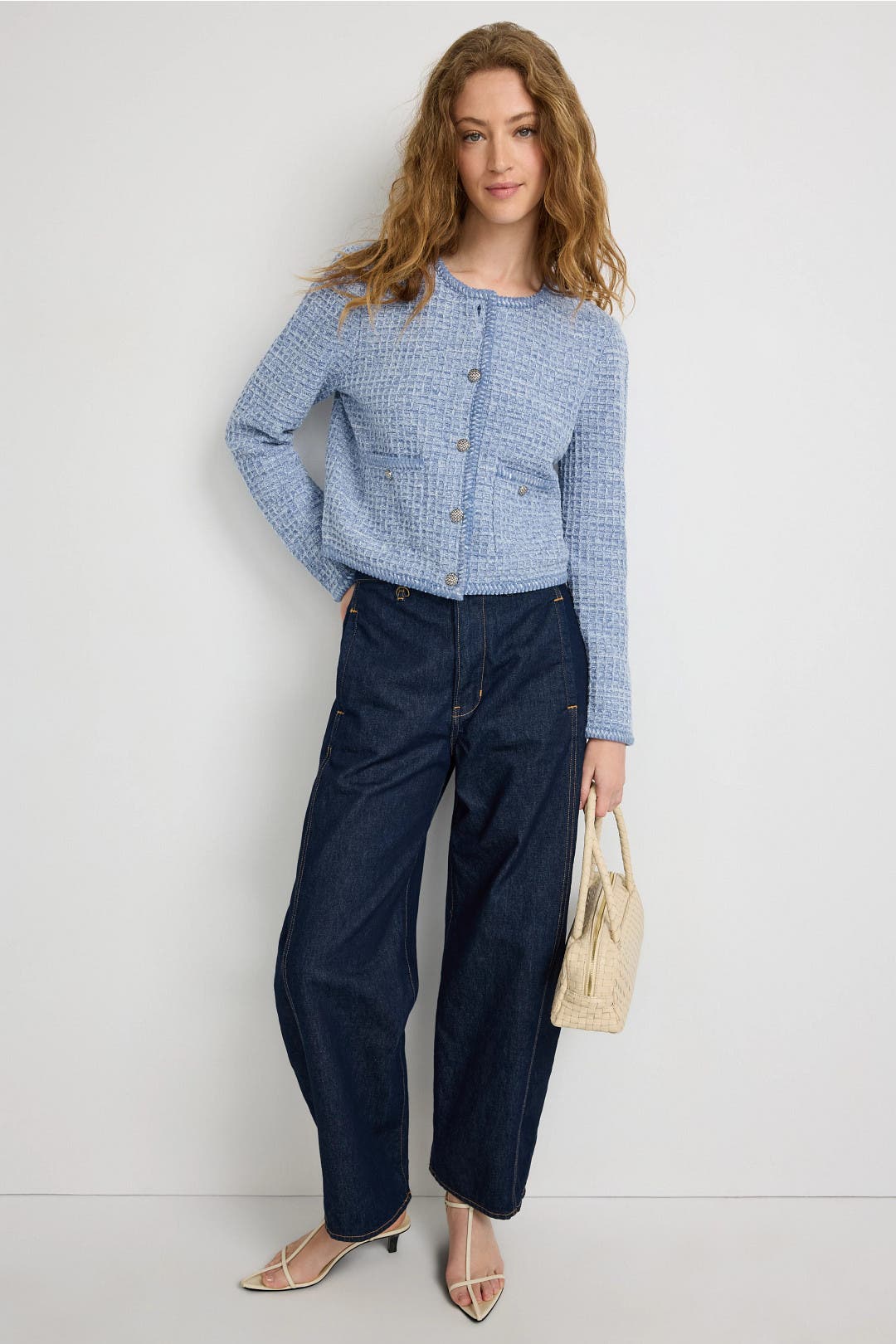 SBD シングニット Sade Textured Cardigan by Milly | Rent the Runway