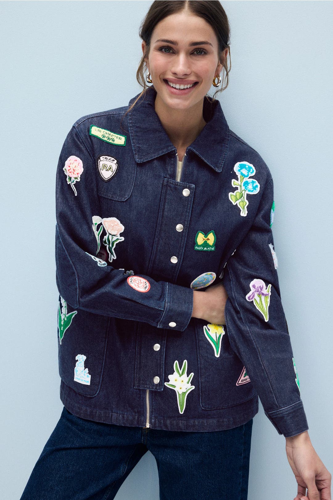 Navy Lizzie Jacket by Rachel Antonoff | Rent the Runway