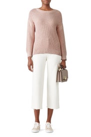 Zig Zag Stitch Sweater by White + Warren