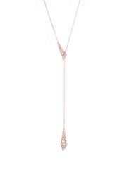 Crystal Origami Lariat by Alexis Bittar