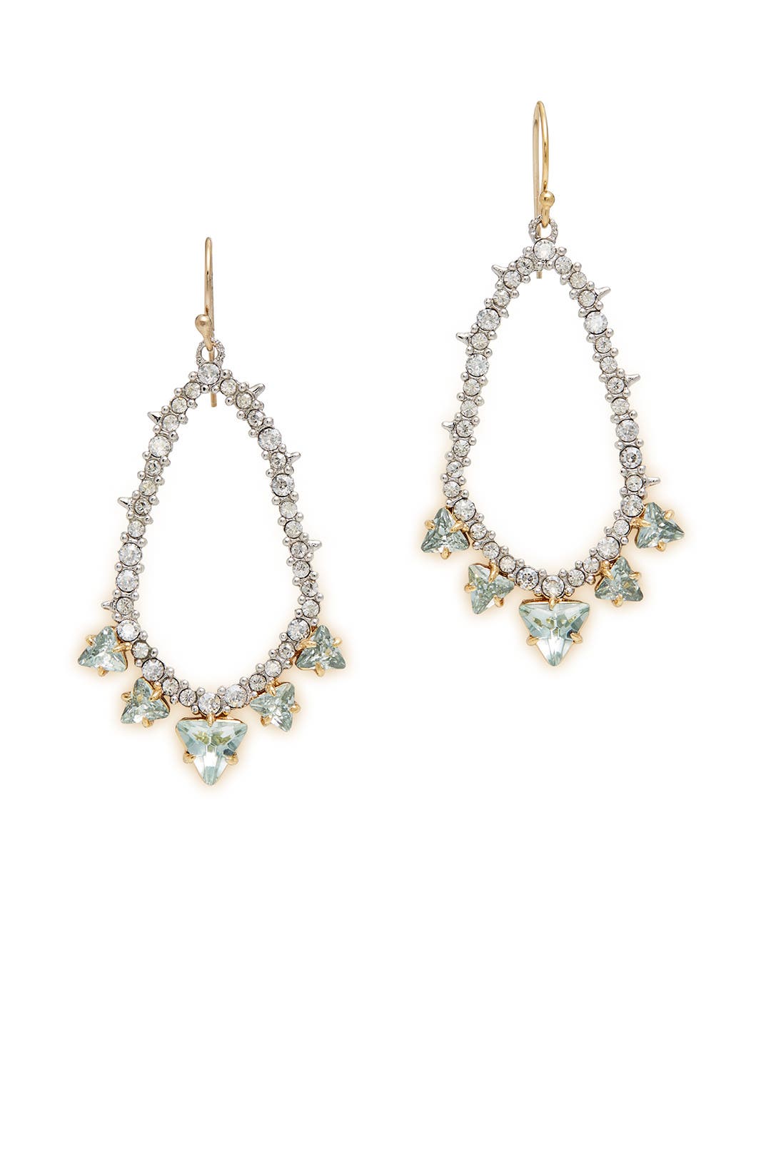 Spike Accented Pave Tear Earring by Alexis Bittar for 65 Rent the Runway
