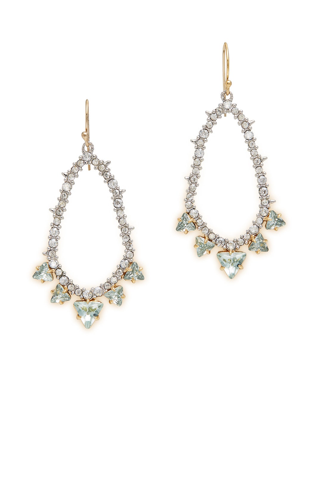 Spike Accented Pave Tear Earring by Alexis Bittar