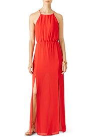 Red Jeannine Maxi by BCBGMAXAZRIA