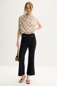Dawson Crop Flare Trouser by Derek Lam 10 Crosby
