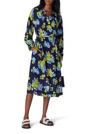 Velodie Long Wrap Dress by Essentiel Antwerp