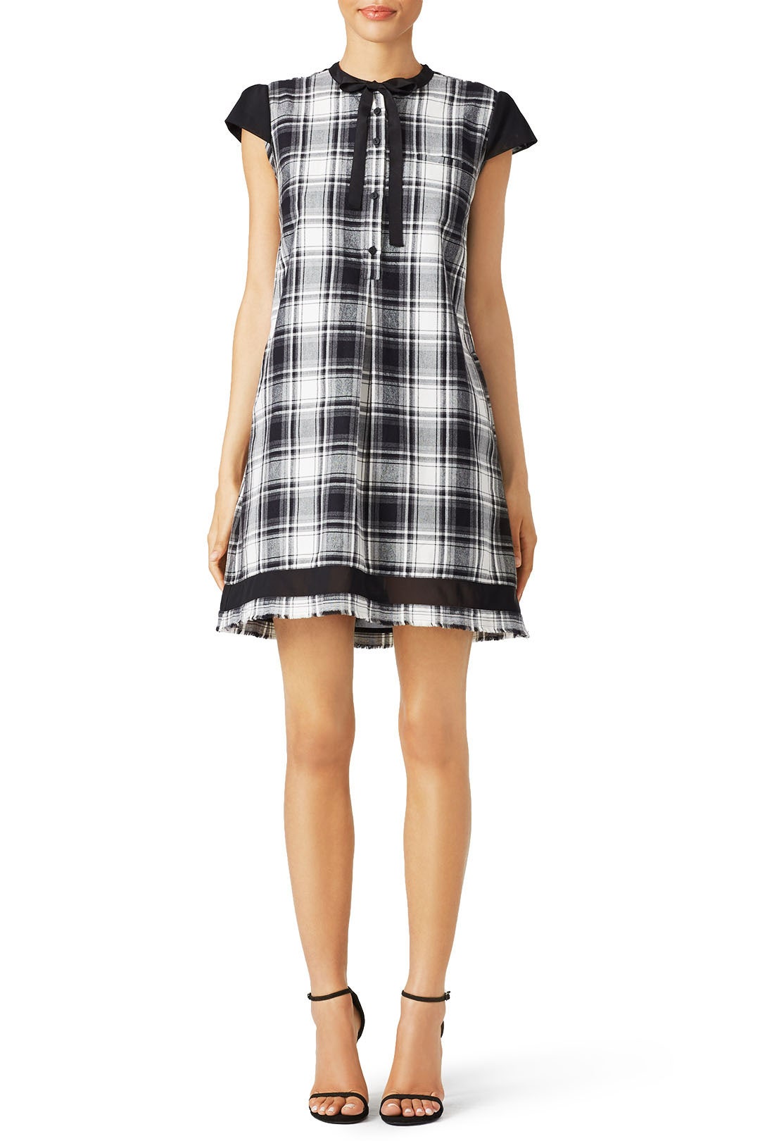 Wednesday Plaid Shift by INTER-PRET.US 0