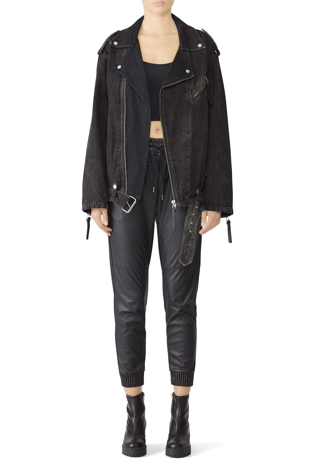 Embroidered Denim Jacket by The Kooples 0