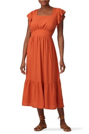 Flutter Tie Back Dress by Louna