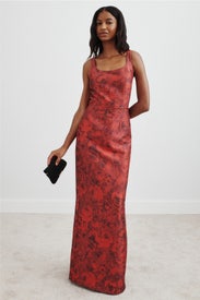 Printed Lana Gown by Sachin & Babi