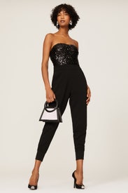 Caro Embellished Jumpsuit by AllSaints