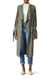 Alexis Trench Coat by B Collection by Bobeau