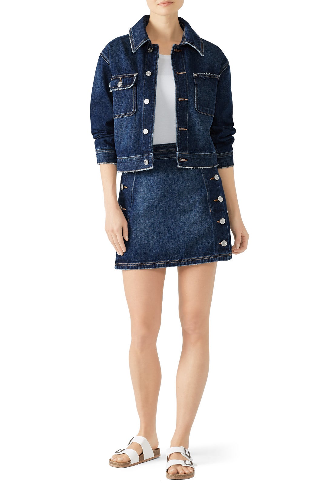 The Denim Sammy Jacket by Current/Elliott 0