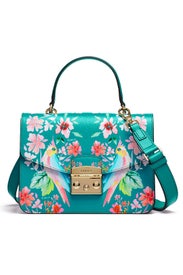 Printed Metropolis Small Top Handle Bag by Furla