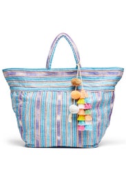 Blue Samui Stripe Bag by JADEtribe