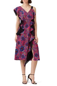 Floral Ruffle Dress by Prabal Gurung x RTR
