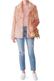 Faux Fur Park Ave Jacket by Show Me Your Mumu