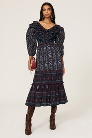 Nadine Border Maxi Dress by Sea New York