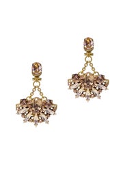 Lotus Pendant Earrings by Anton Heunis