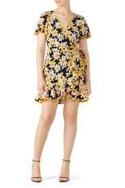 Floral Cameron Wrap Dress by Cinq à Sept