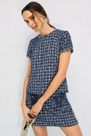 Mini Skirt With Patch Pockets by CeCe