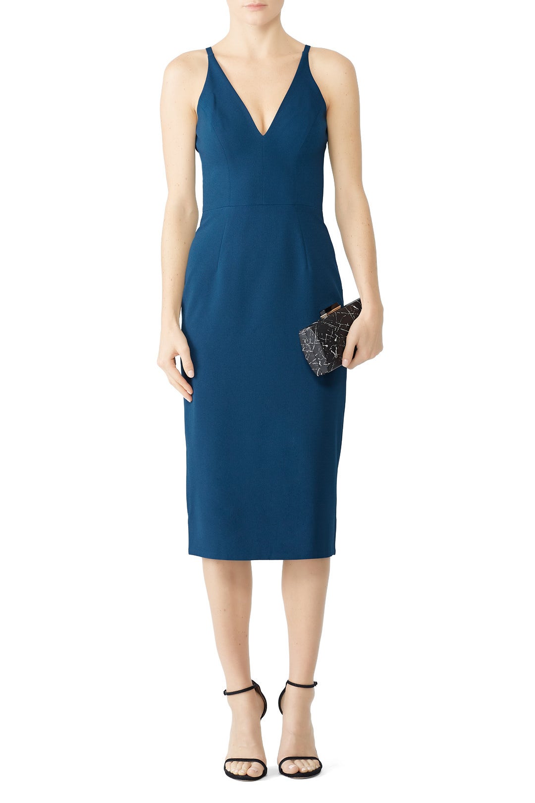 Blue Lyla Sheath by Dress The Population 0