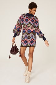 Rauti Sweater Dress by FARM Rio