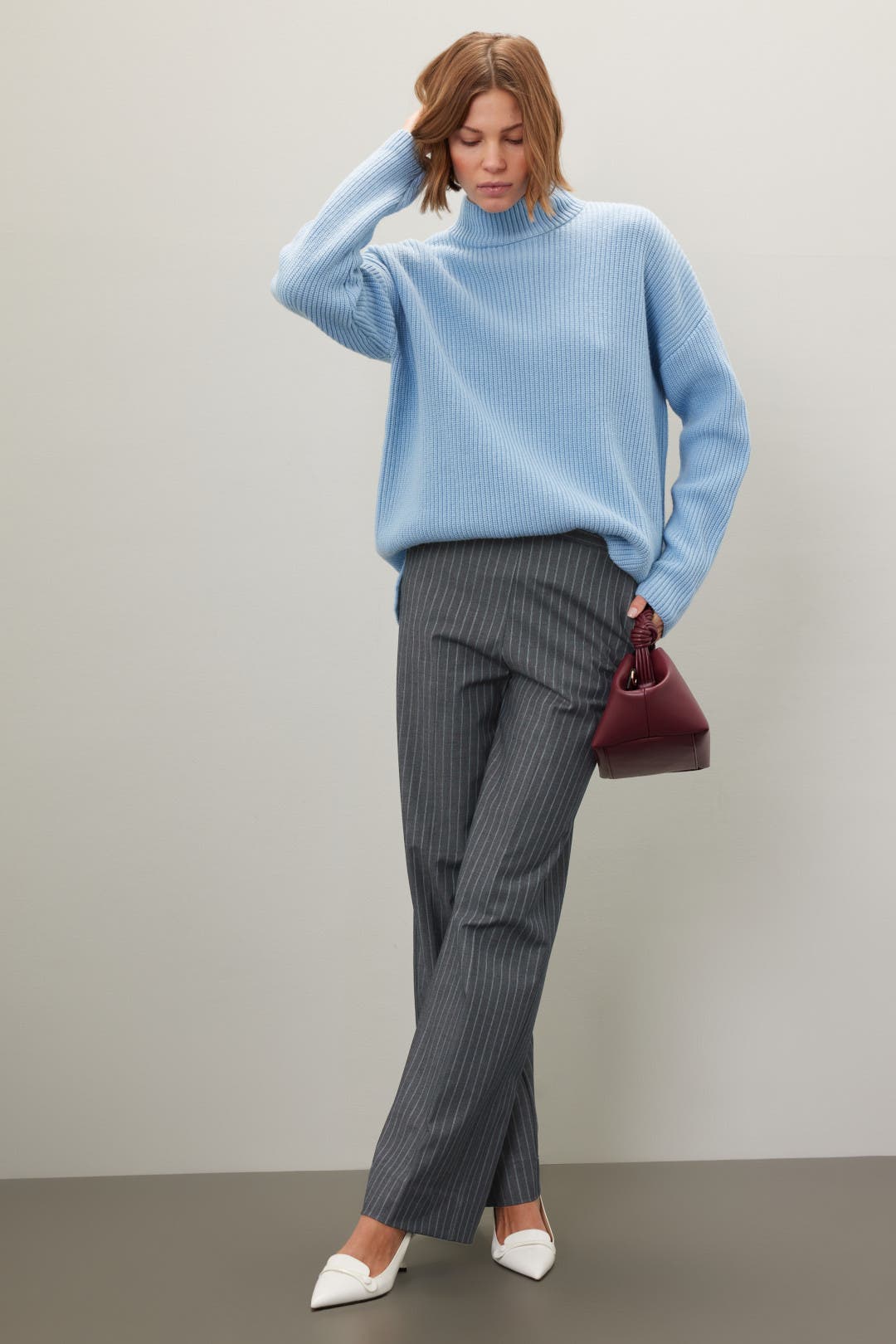 Pinstripe Pants by GANNI | Rent the Runway