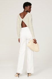 Twist Back Sweater by Hudson