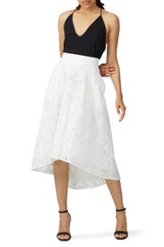 Eyelet Circle Skirt by RACHEL ROY COLLECTION