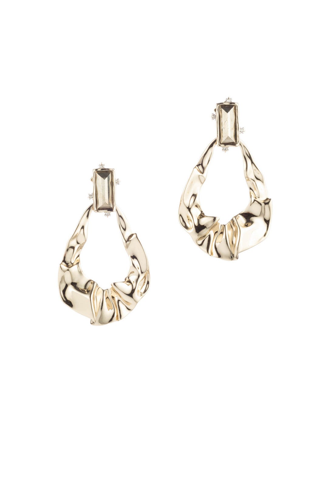 Crumple Dangling Earrings by Alexis Bittar