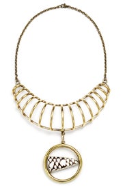Crescent Shell Necklace by Anndra Neen