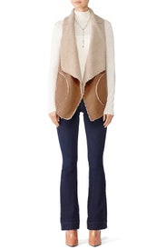 Easily Faux Suede Vest by BB Dakota