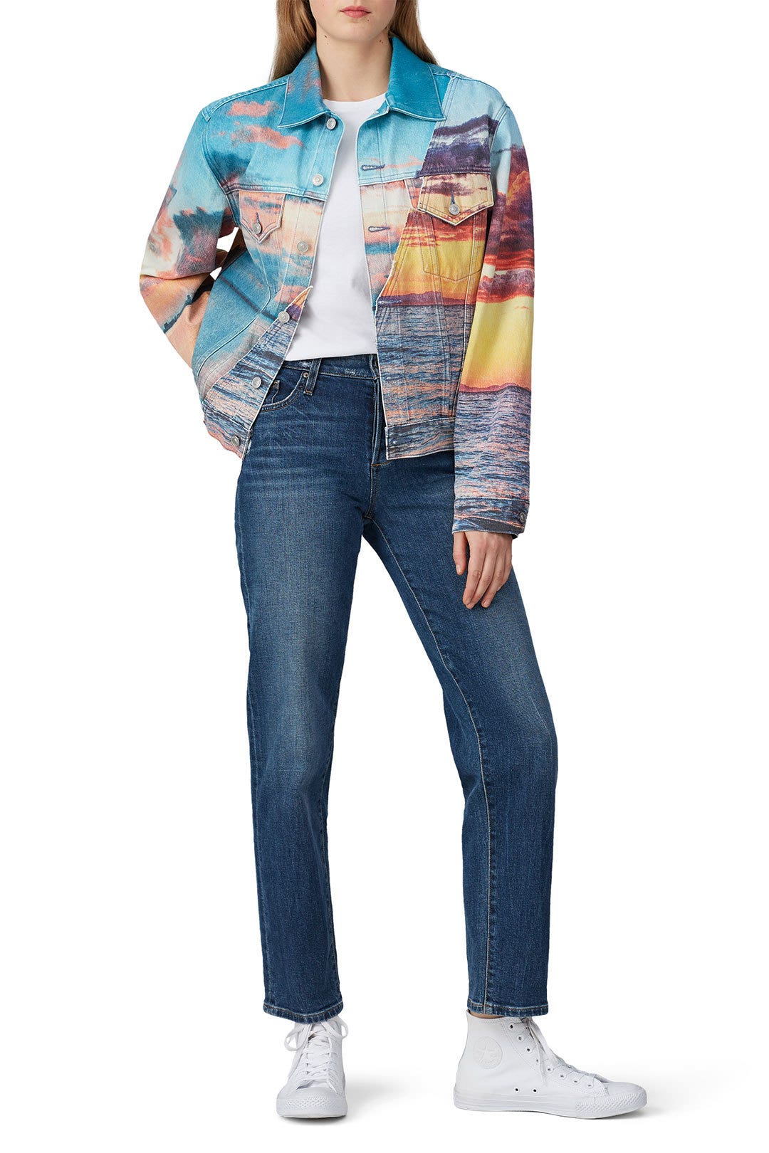 Landscape Oversized Trucker Jacket by Hudson 0