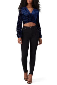 Velvet Claudia Crop Top by Hutch