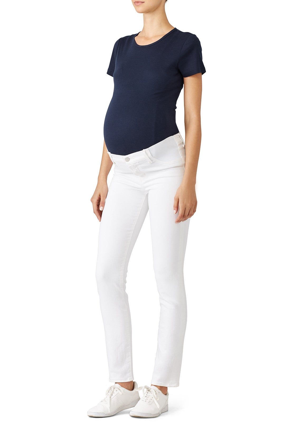 White Mama J Maternity Jeans by J BRAND 0