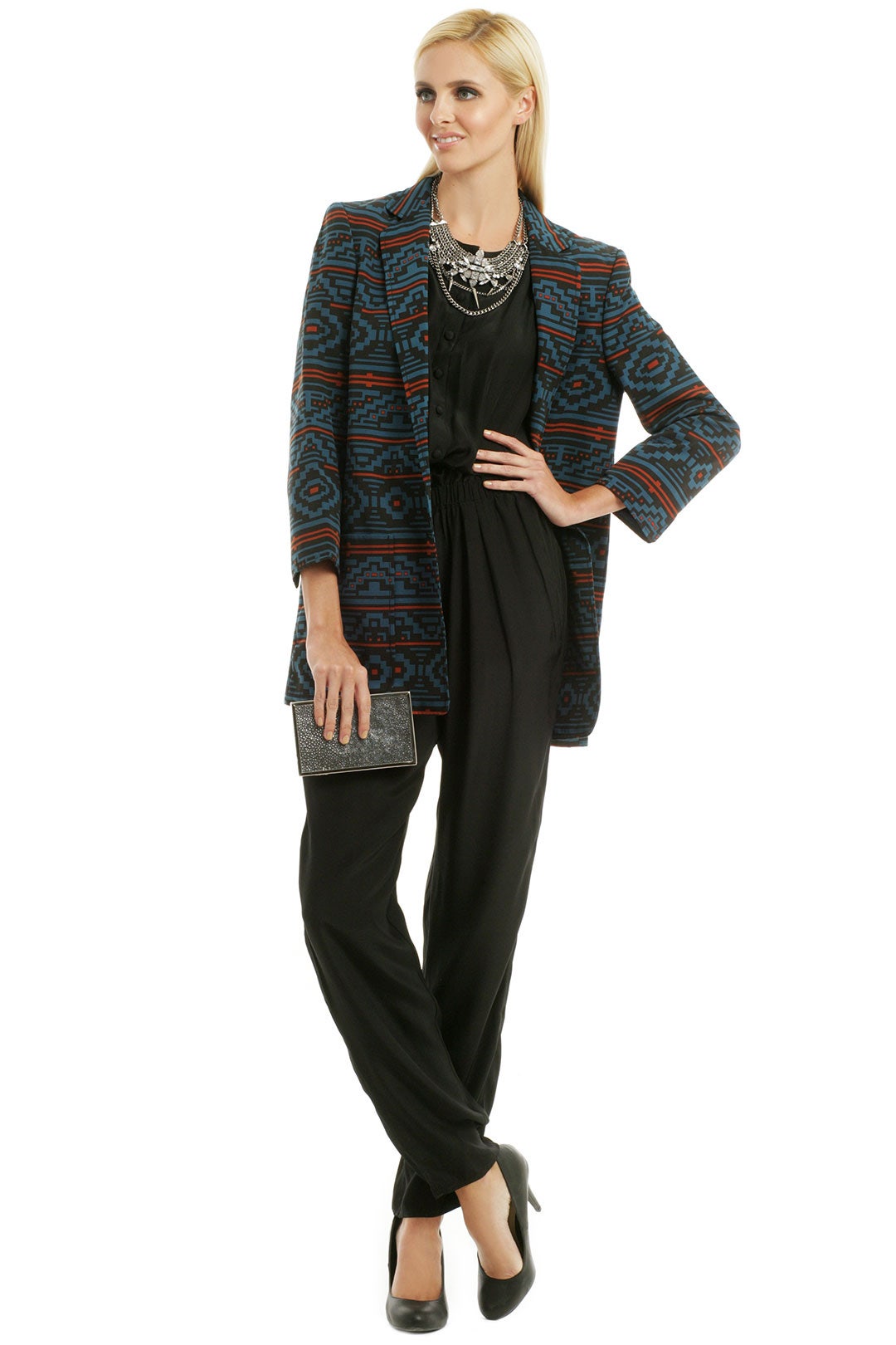 Marine Pocket Blazer by Jenni Kayne 0