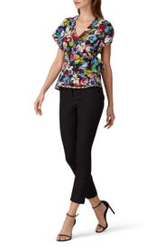 Boquet Wrap Top by Nanette Lepore