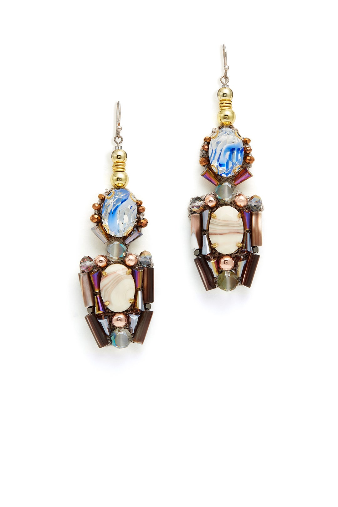Ivy Stone Dangling Earrings by Nocturne