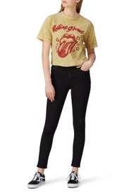 Rolling Stones Dijon Mineral Tee by DAYDREAMER