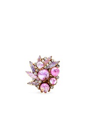 Pink Schism Ring by Erickson Beamon