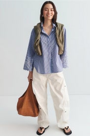 Dakota Embroidered Shirt by Fifteen Twenty