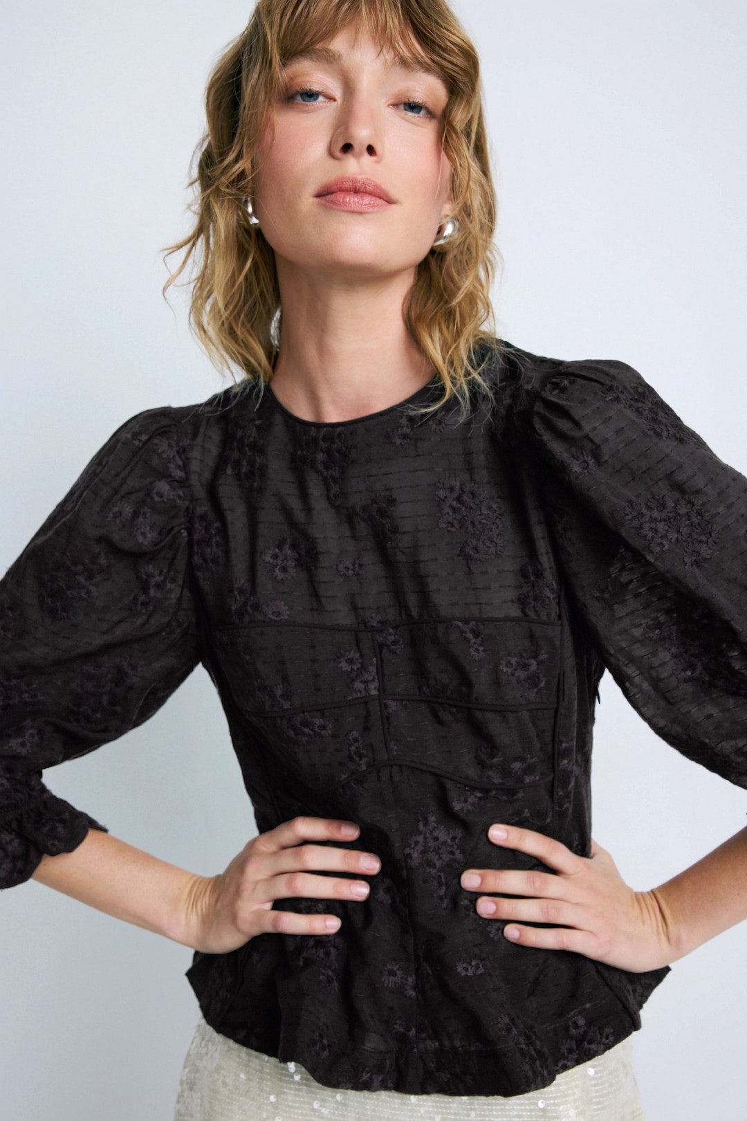 Louise Embroidered Top by Hofmann Copenhagen 0