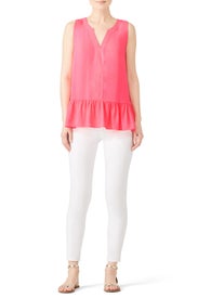 Pink Gramercy Top by Lilly Pulitzer