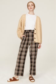 Beige Cardigan by Pamela Love x RTR